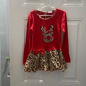 Girls Christmas holiday dress